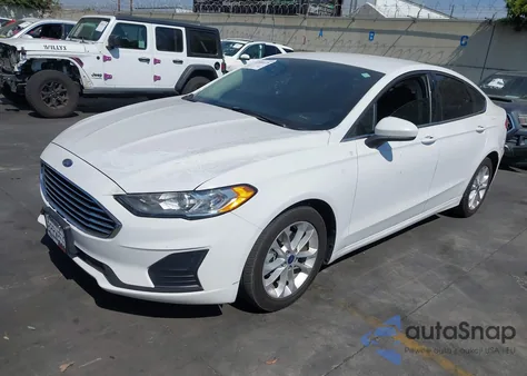 2020 Ford Fusion Hybrid Se from USA, damaged, VIN 3FA6P0LU8LR189463